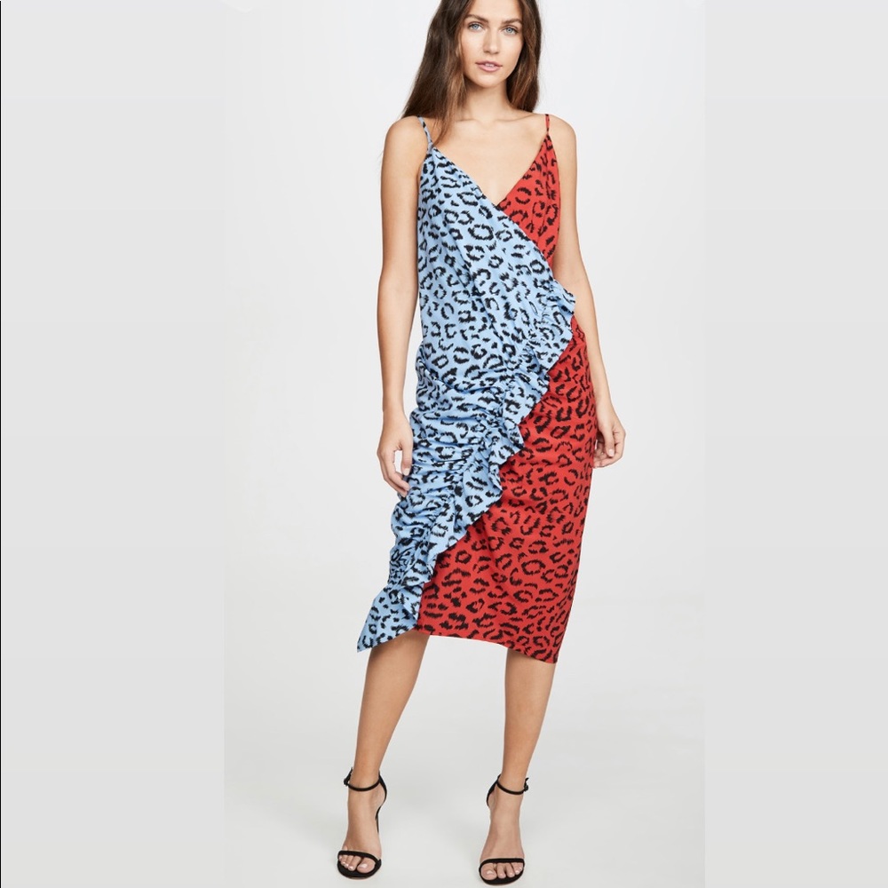 A.L.C. Estelle Leopard Dress Sz 4